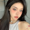 Haipurecon color contact Lenses Norko Blue 14.2mm