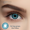Haipurecon Jet lag Green 14.5mm contact lenses with power