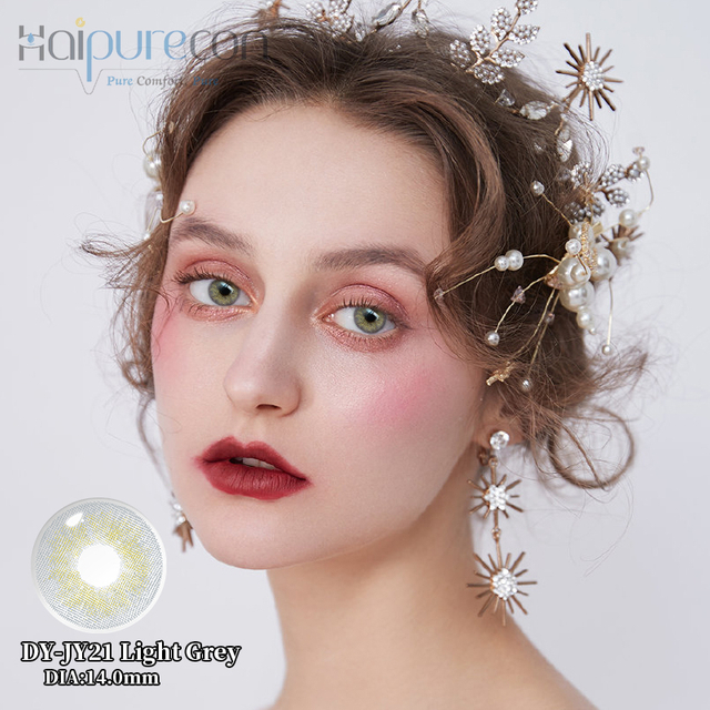 Haipurecon Cloud（DY-JY21) light grey 14.0mm contact lens