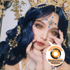 Haipurecon Cosplay contact lens Flaming orange 14.5mm 