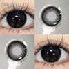 Haipurecon Gugu black 14.2 mm contact lens with power