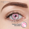 Haipurecon Cosplay contact lens Small Circle Pink 14.5mm 