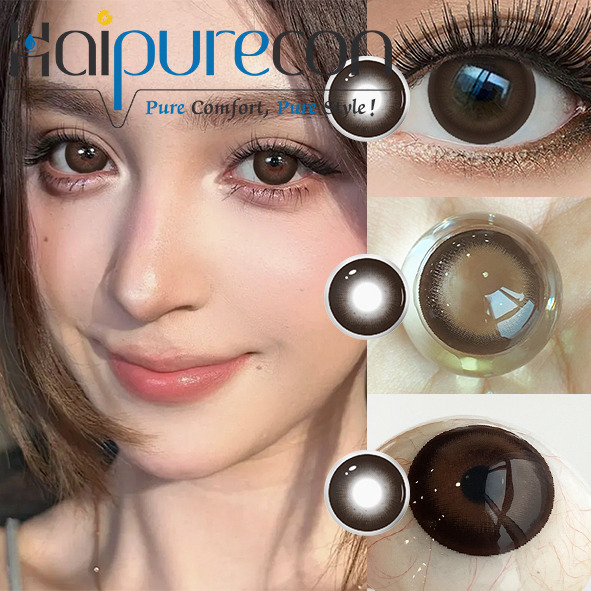 Haipurecon Wild Oud Coffee 14.5mm Yearly Disposable Contact Lenses Toric Wholesale