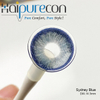 Haipurecon Sydney Blue 14.5mm High Moisture Content Blue Contact Lenses Comfortable