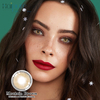 Haipurecon Mountain brown 14.0mm contact lenses with power