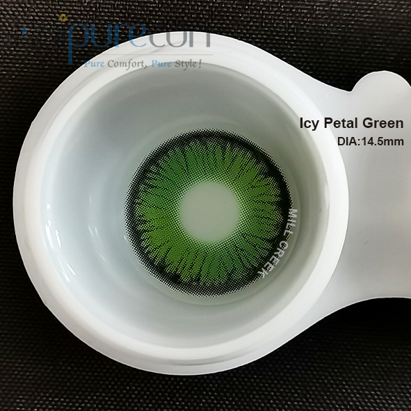 Haipurecon Emerald Green Prescription Contacts