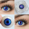 Soft 14.5mm Diameter Blue Contact Lenses CE Certificated