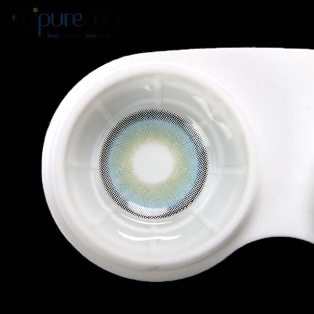 Haipurecon Himalayan Blue 14.0mm lensi ya mawasiliano
