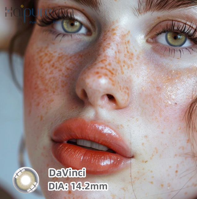 Haipurecon DaVinci 14.2mm contact lens with power
