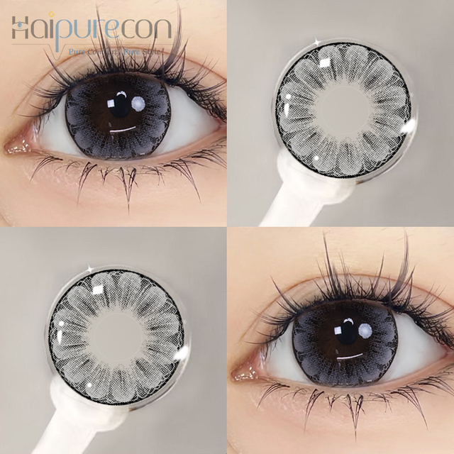 Haipurecon Flower series 14.5mm contact lens with power