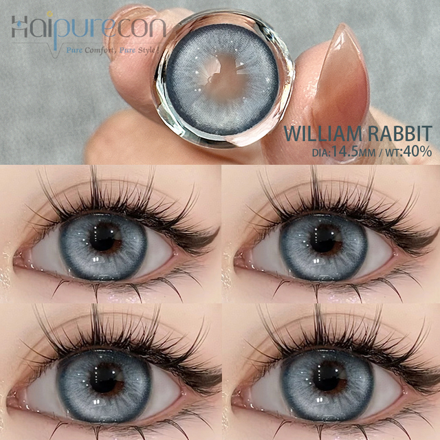 Haipurecon William Hare 14.5 mm contact lens with power