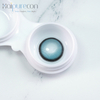 Haipurecon Swan Lake Blue 14.5mm contact lens with power
