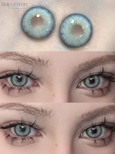 Haipurecon color contact Lenses Norko Blue 14.2mm