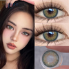 Haipurecon Hybrid kitten green 14.2mm contact lens with power