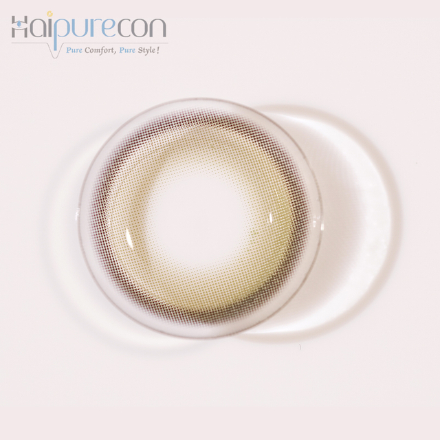 Haipurececon color Contact Lentium Tibetan Magister Green 14.2mm