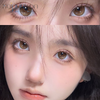 Haipurecon color contact Lenses Glass sugar brown 14.2mm