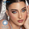 Haipurecon Baroque Blue 14.2mm 14.2mm Diameter Blue Contact Lenses CE Certificated for Brown Eyes
