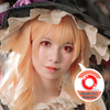 Haipurecon Cosplay Naruto Red 14.5 mm contact lens 