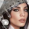 Haipurecon Myopia Grey Contact Lenses with Power