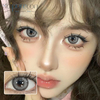 Haipurecon Black swan grey 14.5mm contact lenses with power