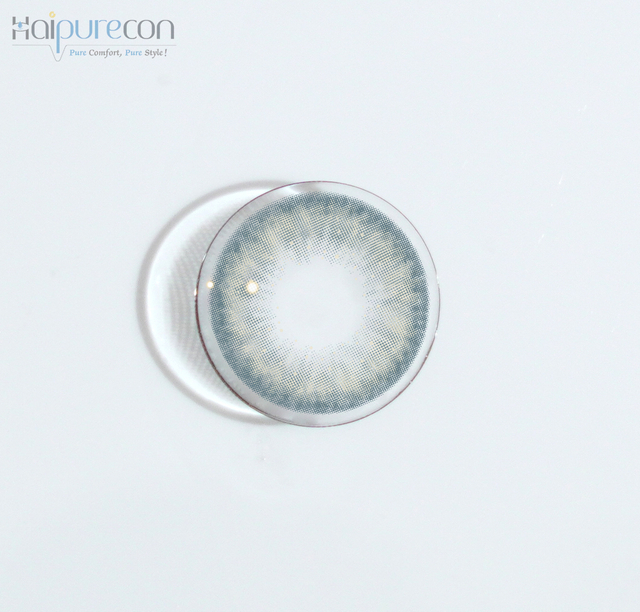Haipurecon peach Blossom bluu 14.0mm lensi za mawasiliano