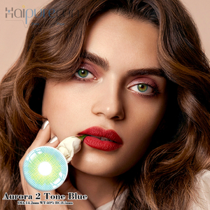 Haipurecon Aurora 2 Tone Blue contact lenses