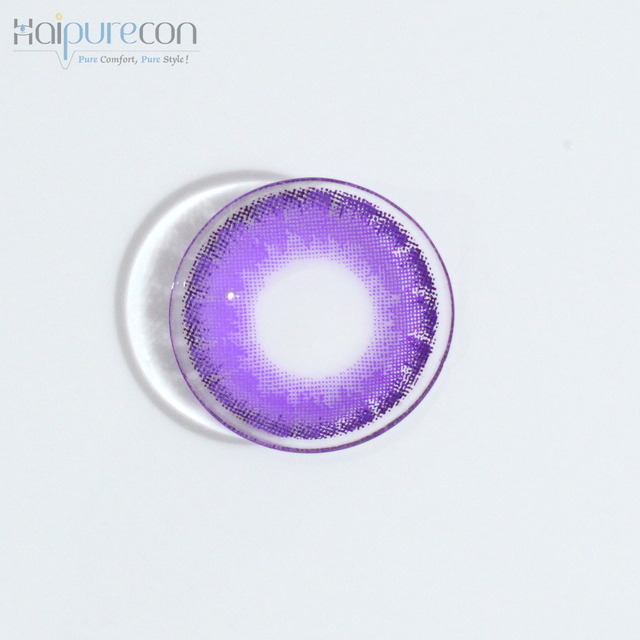 Haipurecon Saint Laurent purple 14.5mm contact lenses