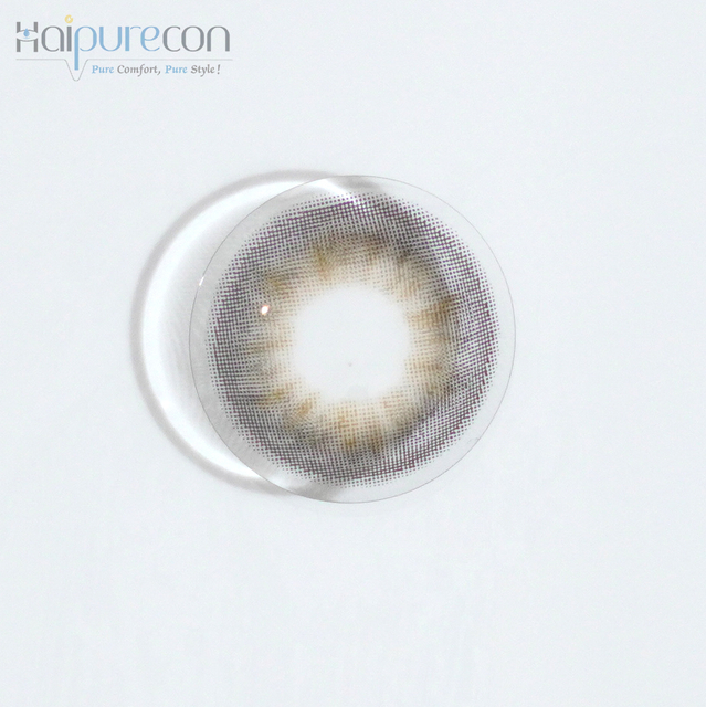 Haipurecon Slight drunk grey 14.0mm contact lenses