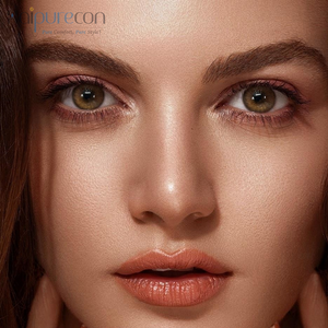 Haipurecon Dark Night Red Bean 14.2mm contact lenses