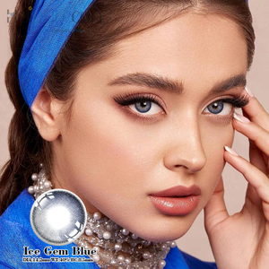 Haipurecon Ice Gem Blue 14.2mm contact lenses with power