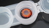 Haipurecon Flaming Red 14.5mm contact lens for cosplay