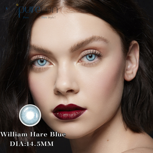 Haipurecon William Hare 14.5 mm contact lens with power
