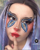 Haipurecon Cosplay contact lens Ring Black 14.5mm 