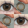 Haipurecon Sweet persimmon 14.2mm contact lens with power