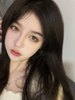 Haipurecon Cheap color contact lenses Fog green 14.0mm with power