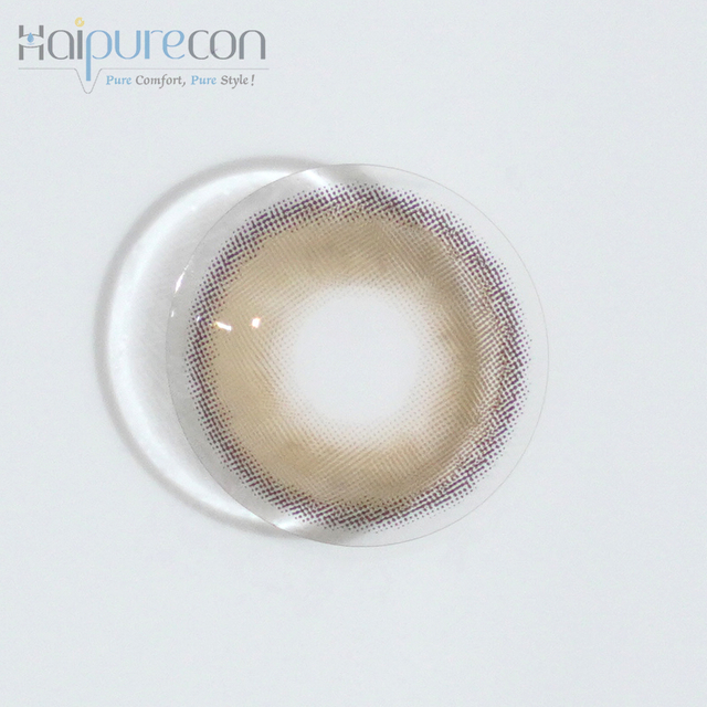 Haipurecon Mountain brown 14.0mm contact lenses with power