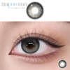 Haipurecon Factory Soft Yearly Clear Prescription Contacts with Power