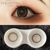 Haipurecon Lollipop Brown 14.5mm contact lens with power