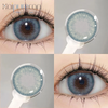 Haipurecon Peach Blossom Blue 14.0mm contact lenses