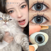 Haipurecon 14.5mm Blue Colored Contact Lenses With Prescrition