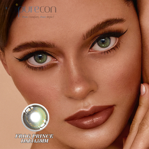 Haipurecon Green 14.5mm Colored Contact Lenses