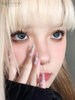 Haipurecon Human Barbie blue 14.5mm contact lenses with power