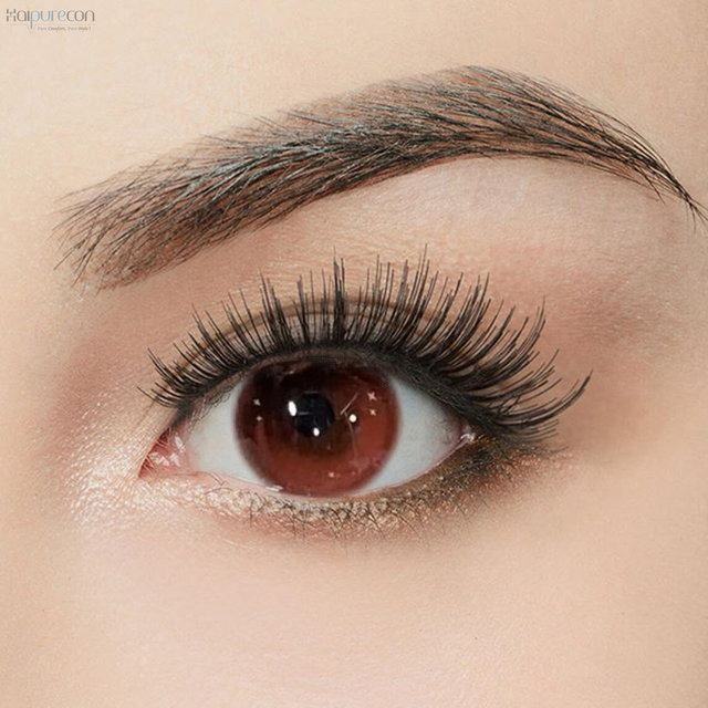 Haipurecon crazy tomato 14.5mm contact lenses with power
