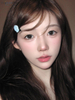 Haipurecon Yearly contact lens Sweet snow ball 14.2mm with power
