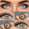 Haipurecon Prescription Yearly Color Contact Lenses siri green