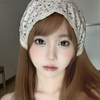 Haipurecon Color Contact Lenses Snow Mountain 14.5mm with power