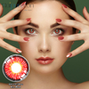 Haipurecon Cosplay contact lens Ice 3 Tone Red 14.5mm 