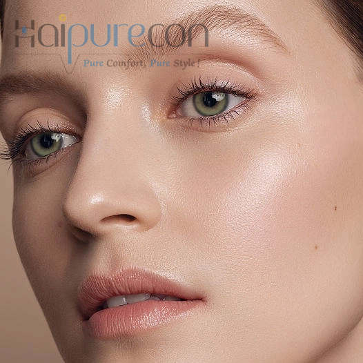 Haipurececon color Contact Lentium Tibetan Magister Green 14.2mm