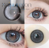 Haipurecon Diamond Sugar grey 14.5mm contact lenses with power