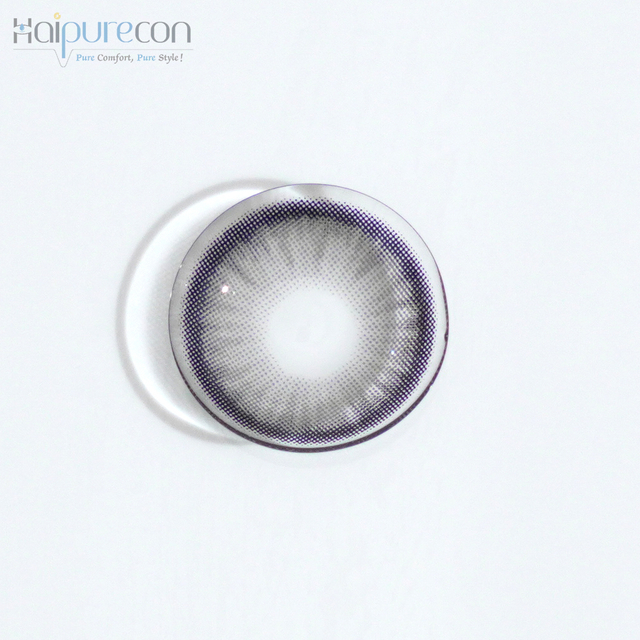 Haipurecon Diamond Sugar grey 14.5mm contact lenses with power